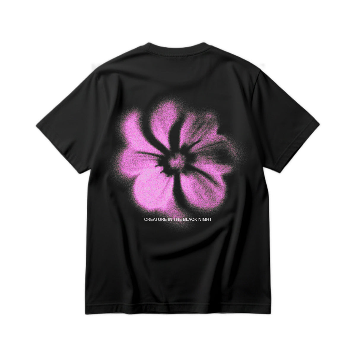 Forest Green Faded Flower Tee
