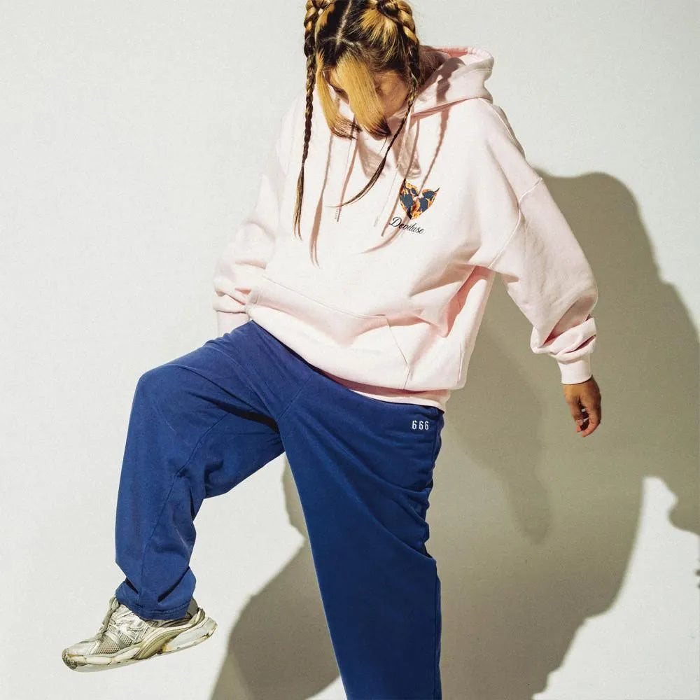 Flame Heart Pullover Hooded