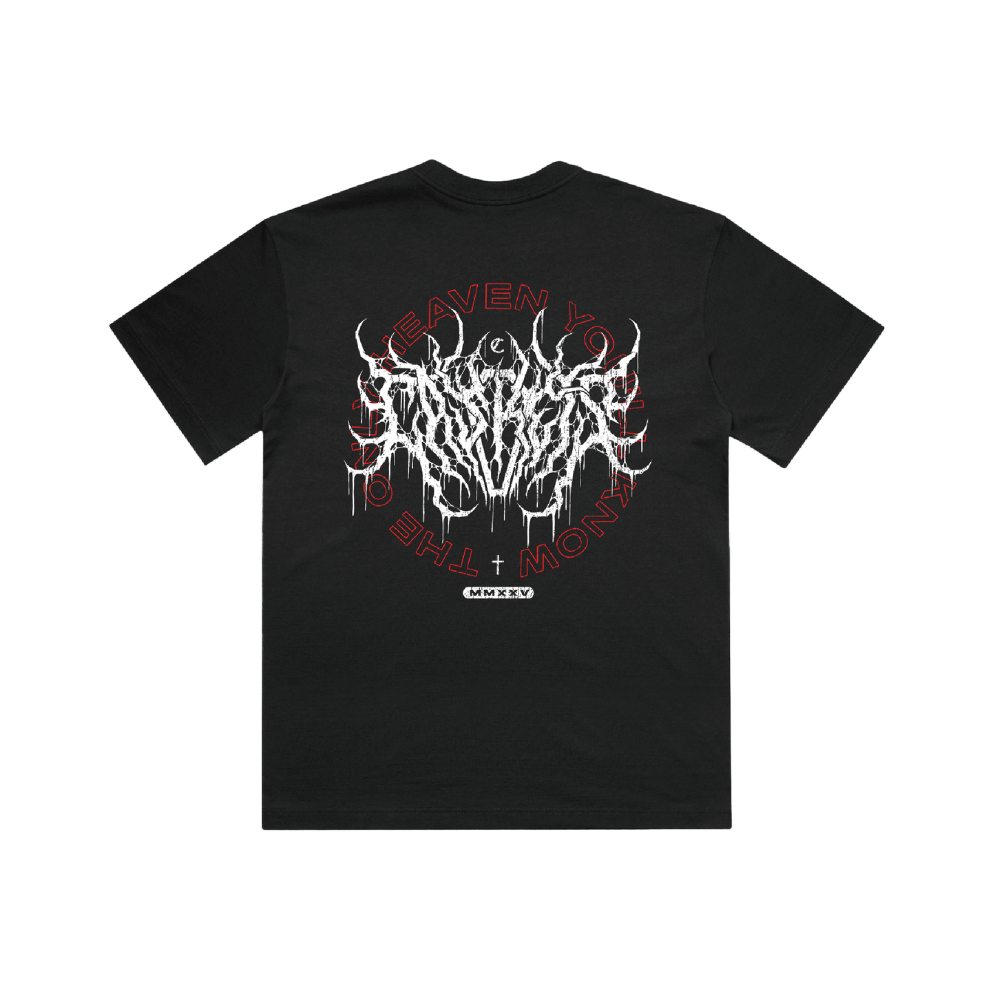 CASKETS METAL LOGO TEE