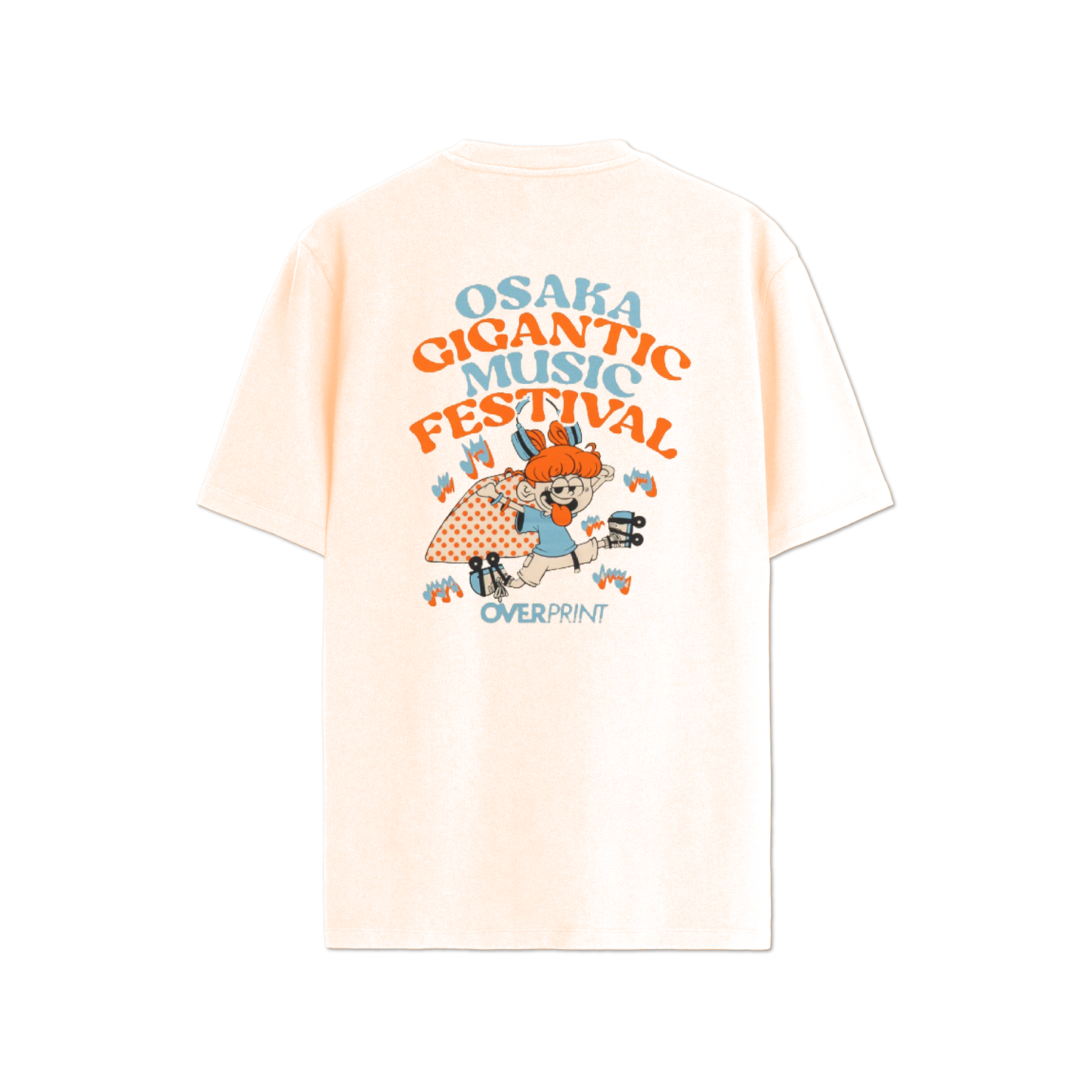 GIGA×overprint Tee