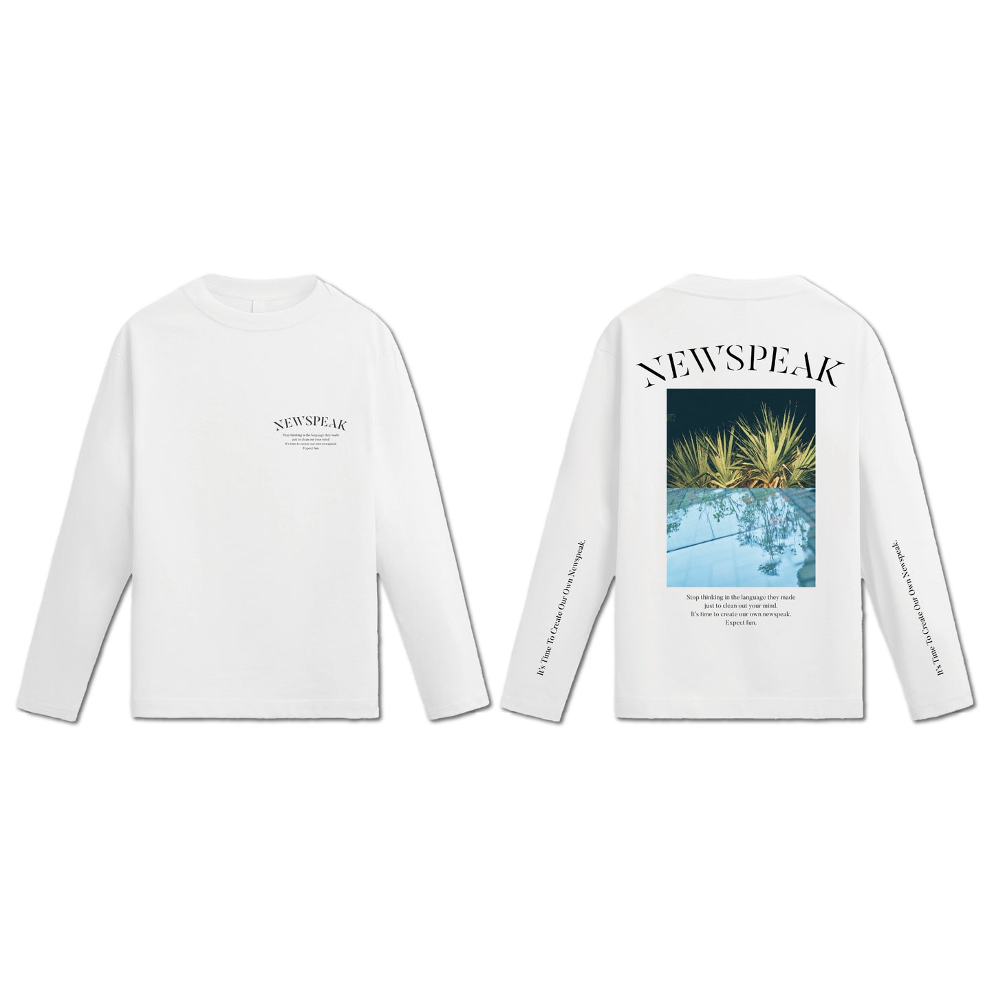 PHOTOGRAPHIC LONG SLEEVE T-SHIRT