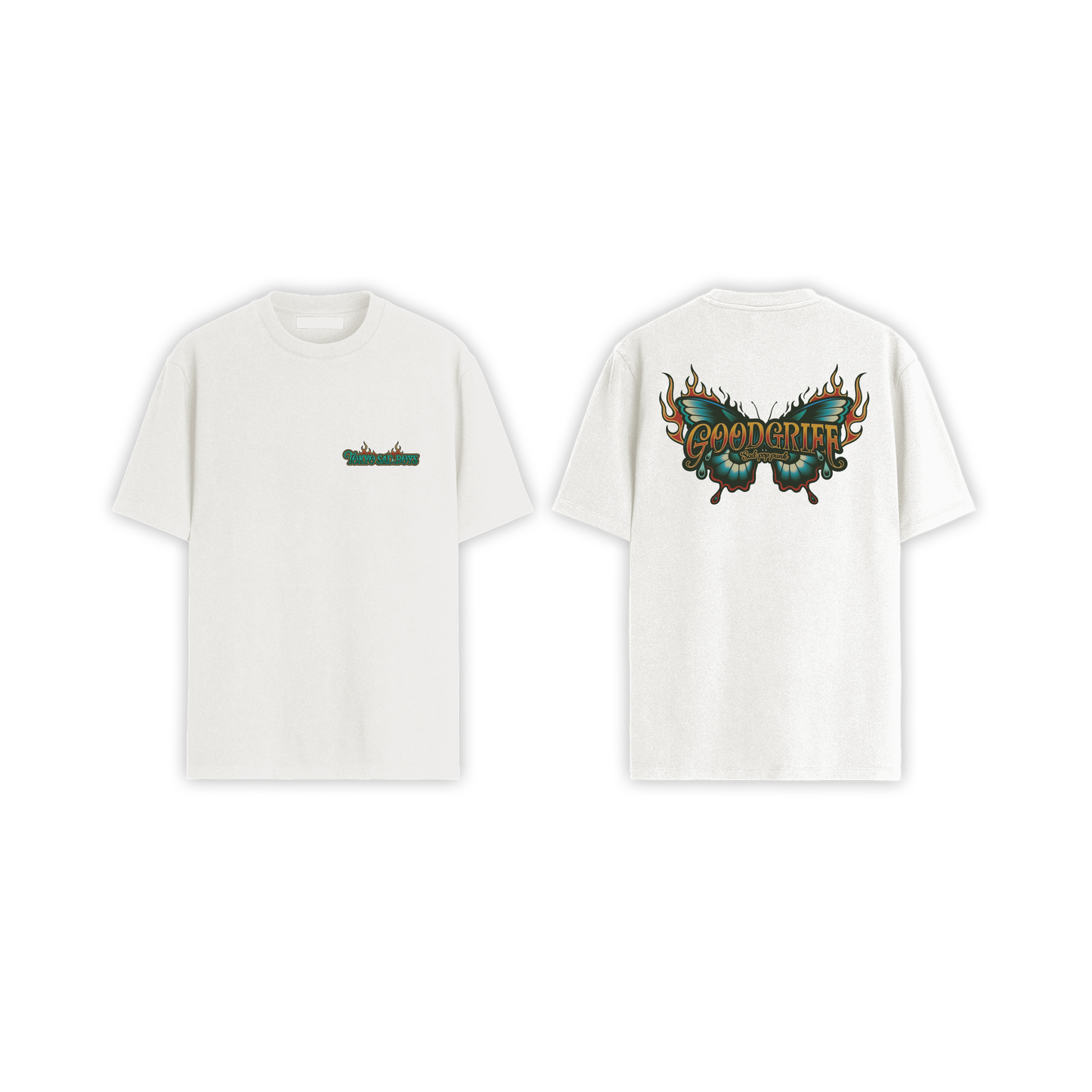 Burning Butterfly T-SHIRT