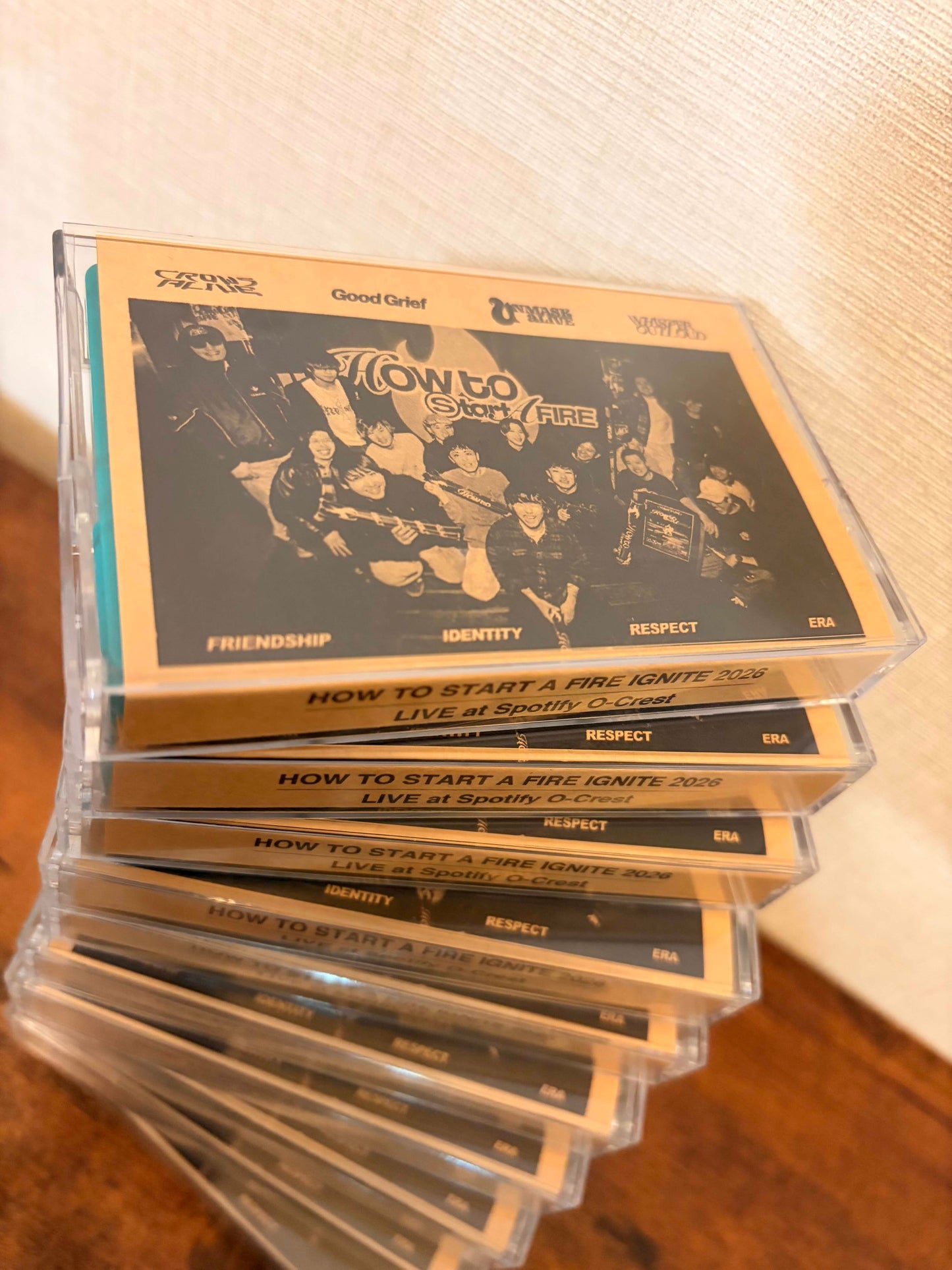 2026.1.30 at.Spotify O-Crest "HTSAF IGNITE 2026" Cassette Tape
