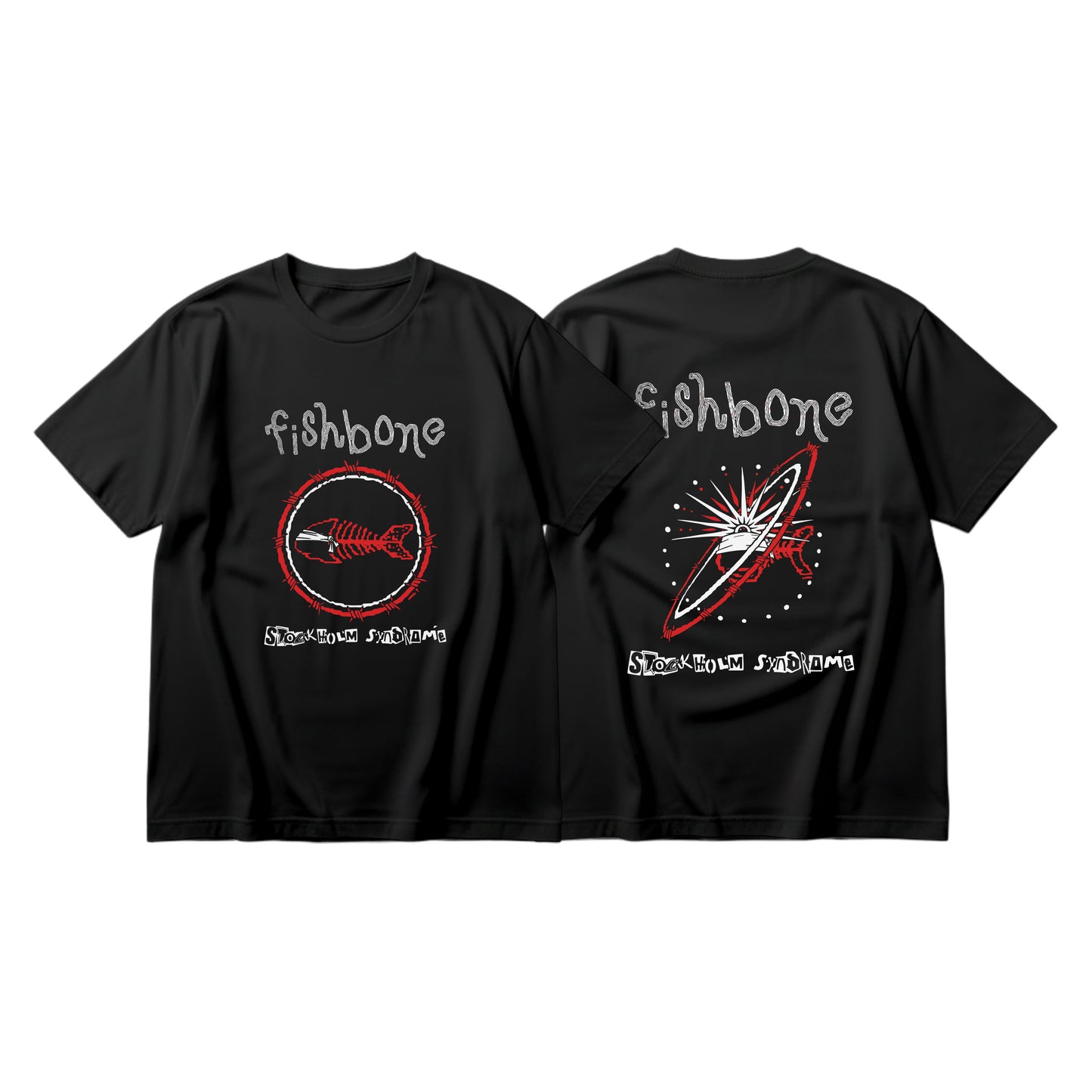 Fishbone Stockholm Syndrome Tee (Red) Pre-order