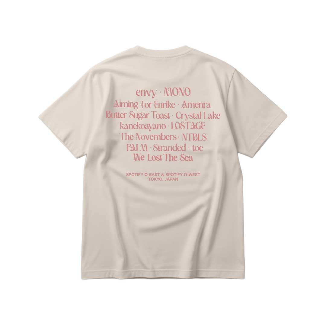 【受注／Pre-Order】THE ARGUMENT LOGO S/S Tee - IVORY