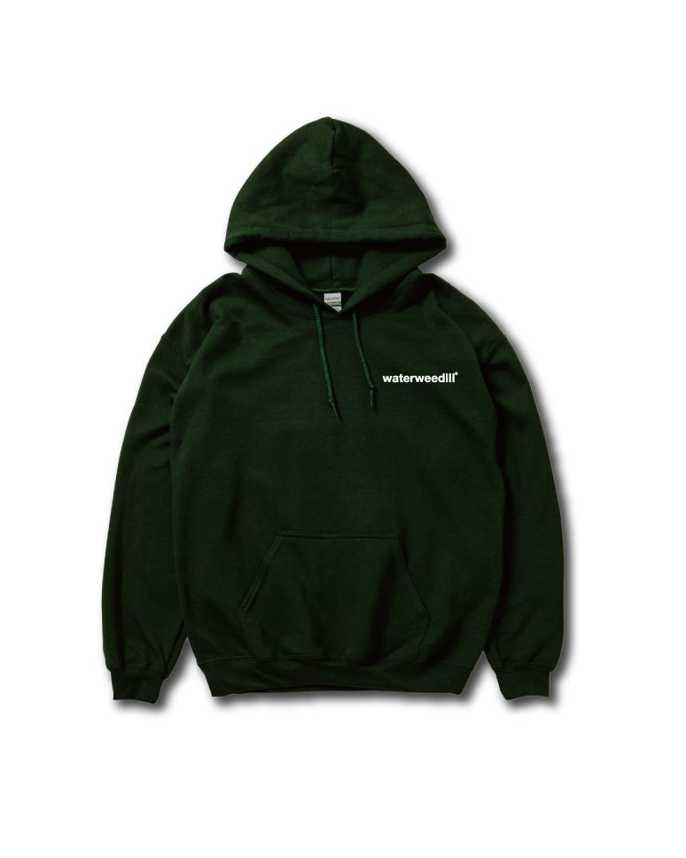 III Logo Embroidery Pullover Hoodie
