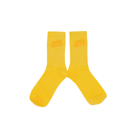 履きやすい GIGAソックス＜YELLOW＞