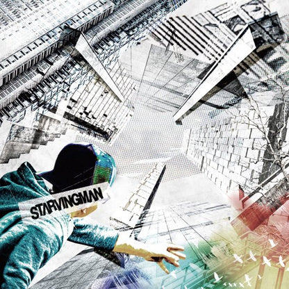 STARVINGMAN / 分厚い壁に小石を投げ続けるep (CD)