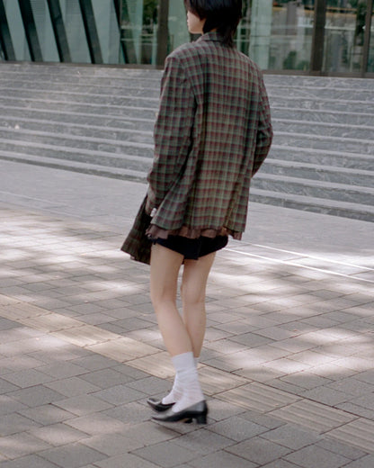 Oversized Jacket (check)