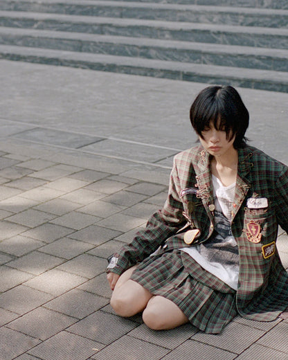 Oversized Jacket (check)