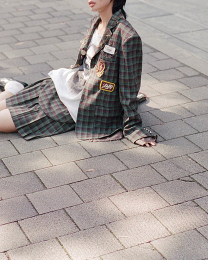 Oversized Jacket (check)