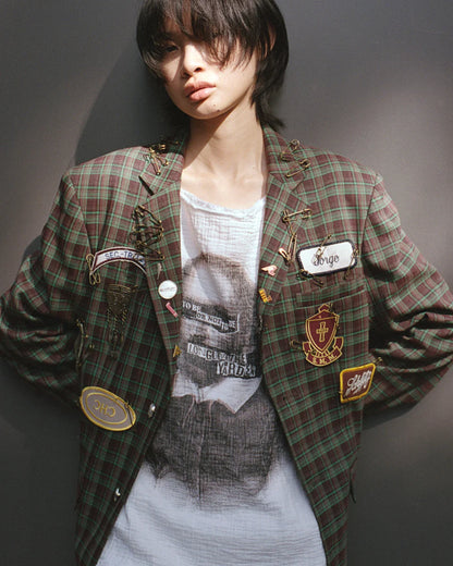 Oversized Jacket (check)