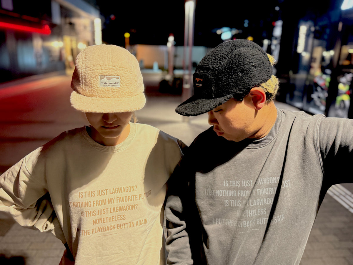 【受注/Pre-order】Empty light CREWNECK SWEAT