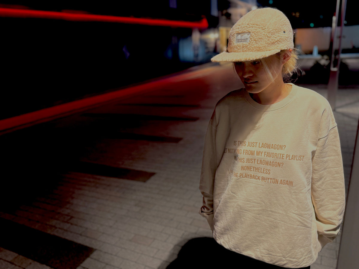 【受注/Pre-order】Empty light CREWNECK SWEAT