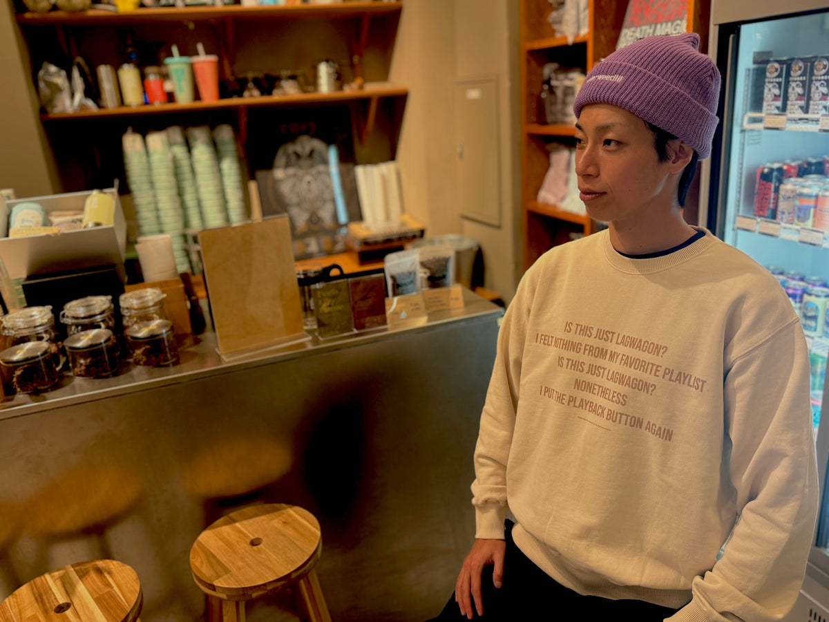 【受注/Pre-order】Empty light CREWNECK SWEAT