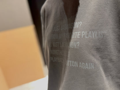 【受注/Pre-order】Empty light CREWNECK SWEAT