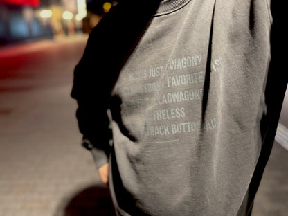 【受注/Pre-order】Empty light CREWNECK SWEAT