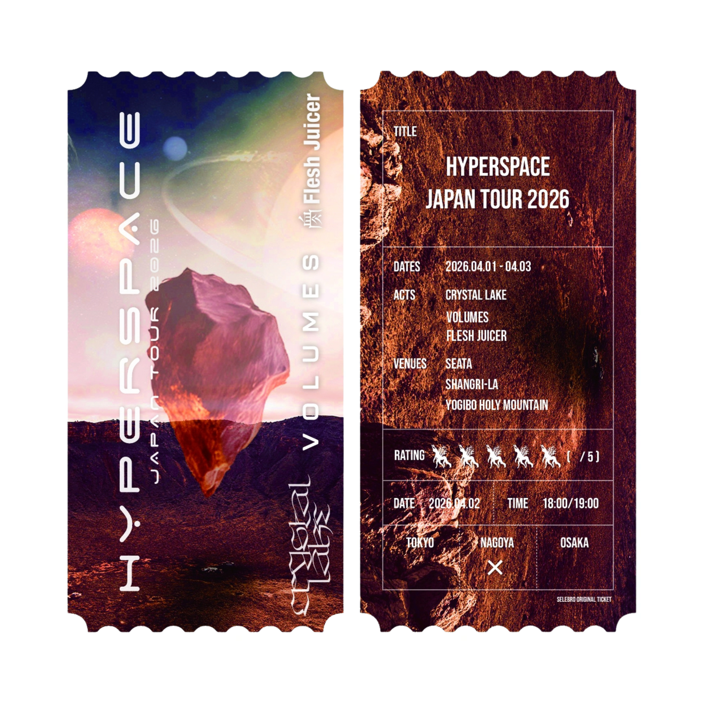 HYPERSPACE JAPAN TOUR 2026 1DAY