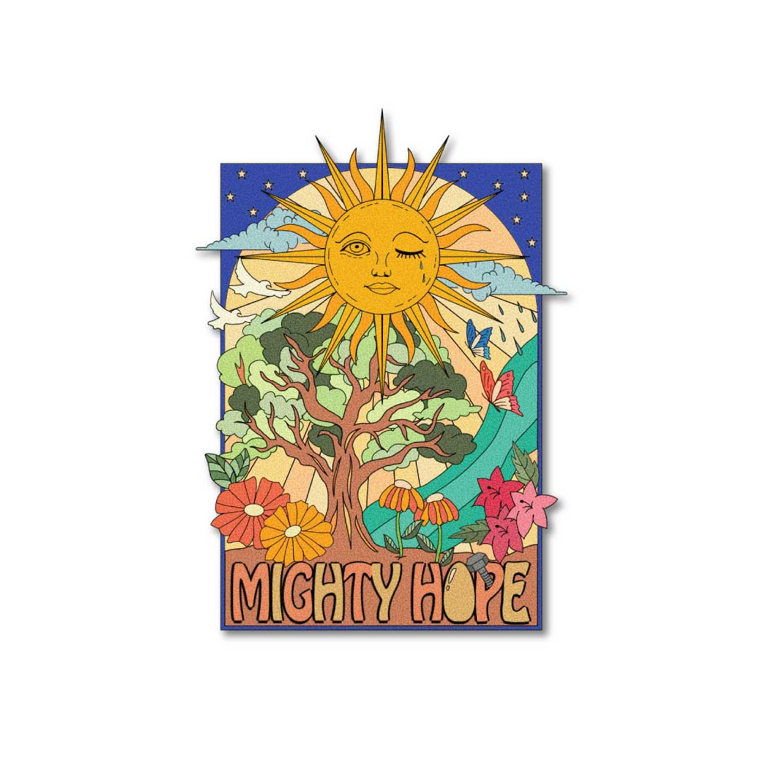 ALL MIGHTY STICKER