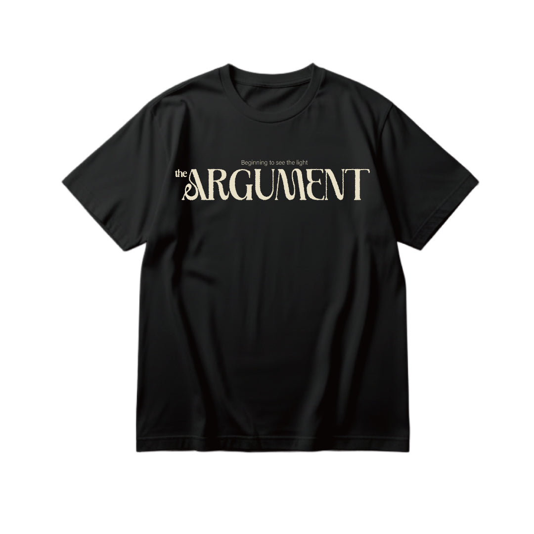 【受注／Pre-Order】THE ARGUMENT LOGO S/S Tee - BLACK