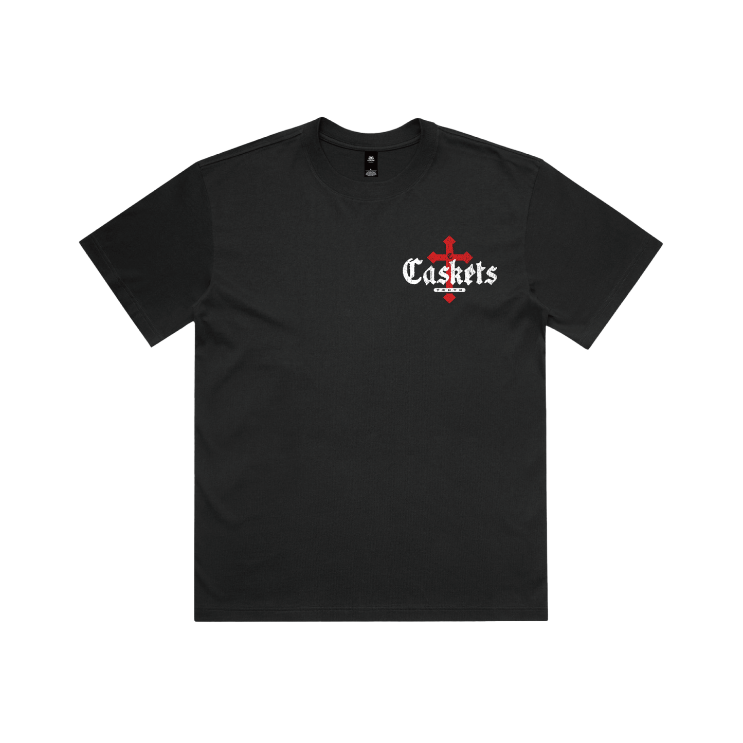 CASKETS METAL LOGO TEE