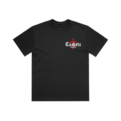 CASKETS METAL LOGO TEE