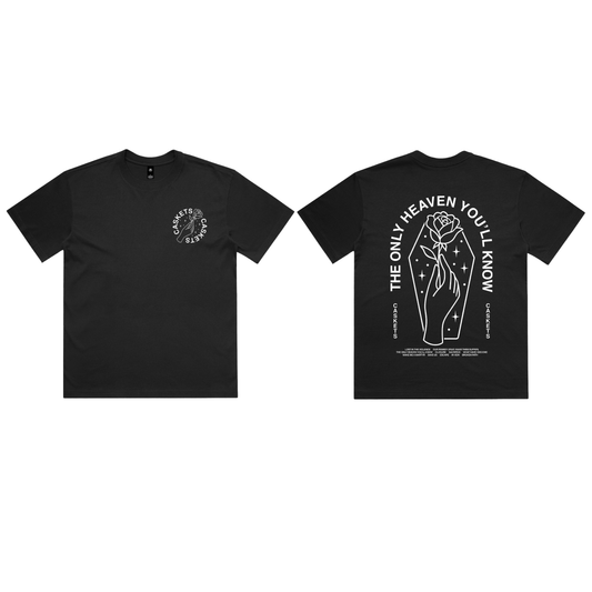 CASKETS COFFIN ROSE TEE