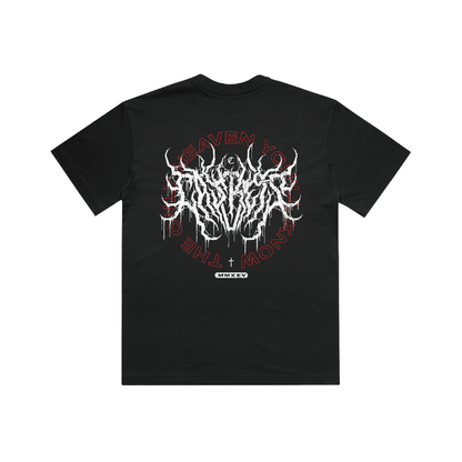 CASKETS METAL LOGO TEE