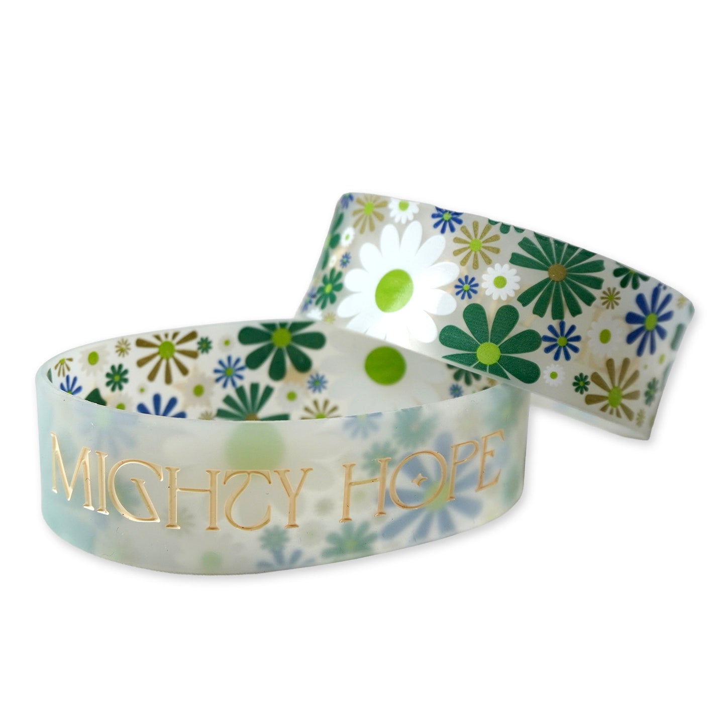 CLEAR FLOWER RUBBER BAND
