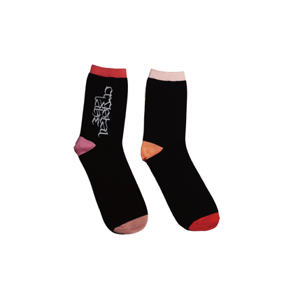 SOCKS (PINK&RED COLORFUL)
