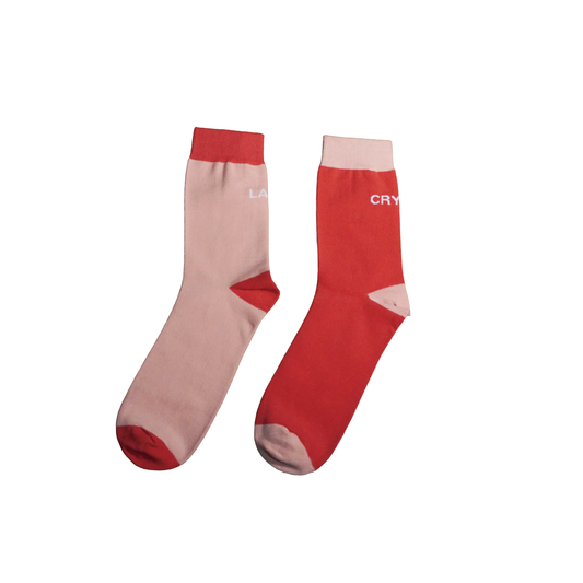 SOCKS (PINK&RED)