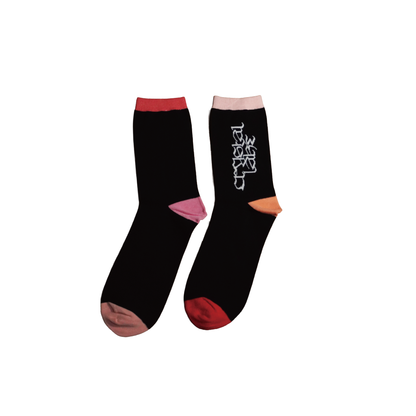 SOCKS (PINK&RED COLORFUL)
