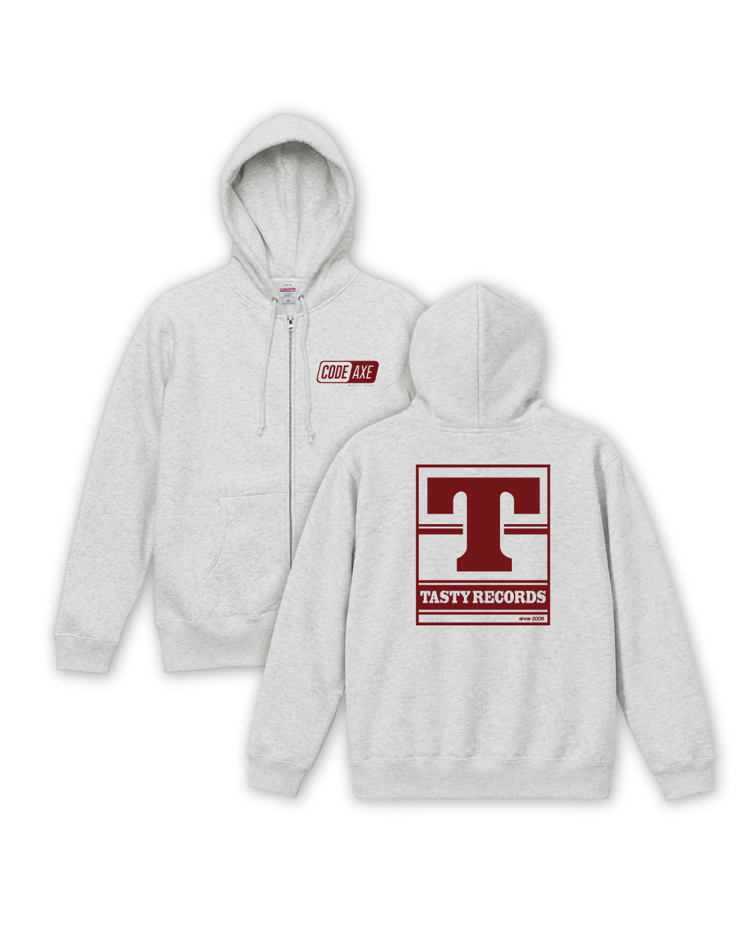【受注】BAR LOGO ZIP HOODIE