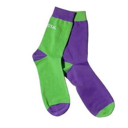 SOCKS (GREEN&PURPLE)