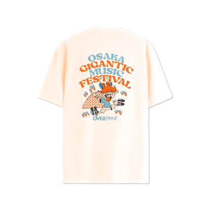 GIGA×overprint Tee