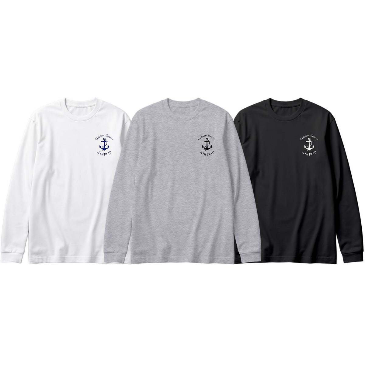 Golden Beaver LONG SLEEVE T-SHIRTS
