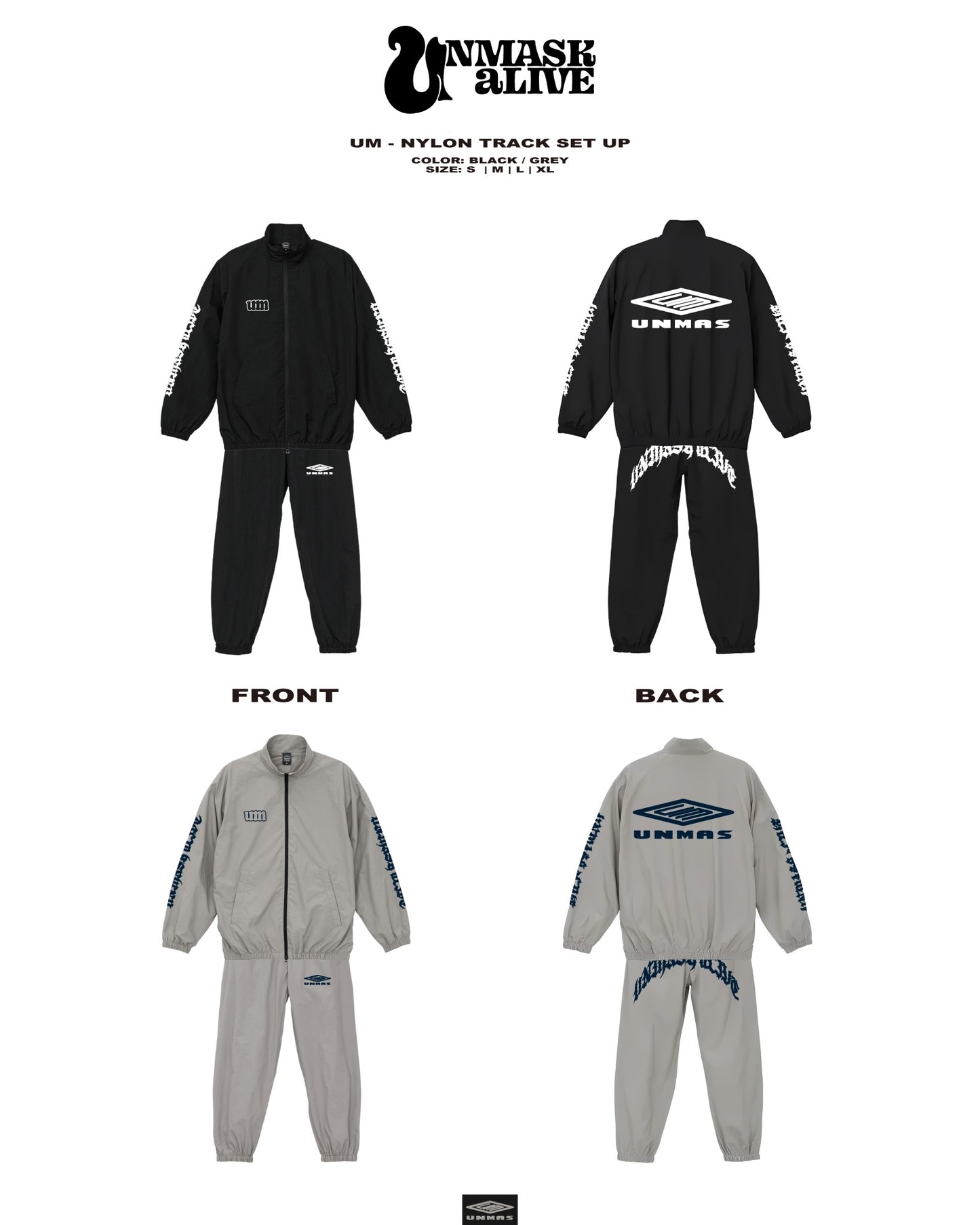 UM-NYLON TRACK SET UP