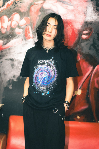 KEYS IN PURPLE T-SHIRTS