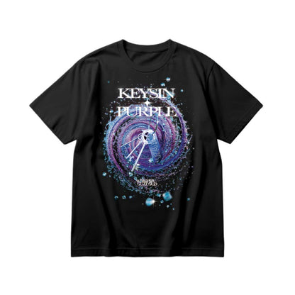 KEYS IN PURPLE T-SHIRTS