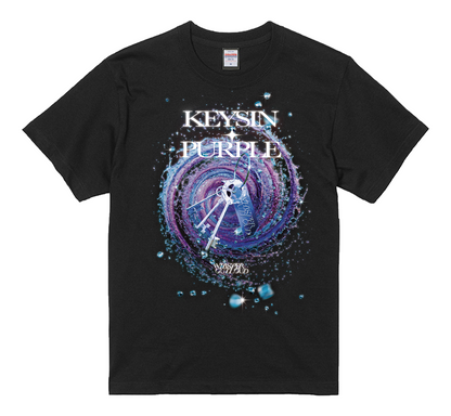 KEYS IN PURPLE T-SHIRTS