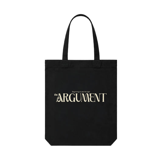 【受注／Pre-Order】THE ARGUMENT TITLE LOGO Tote Bag