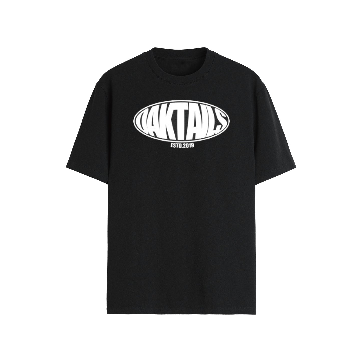 OAKTAILS WARP LOGO TEE