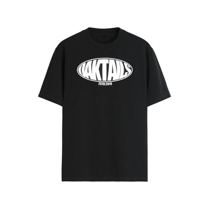 OAKTAILS WARP LOGO TEE