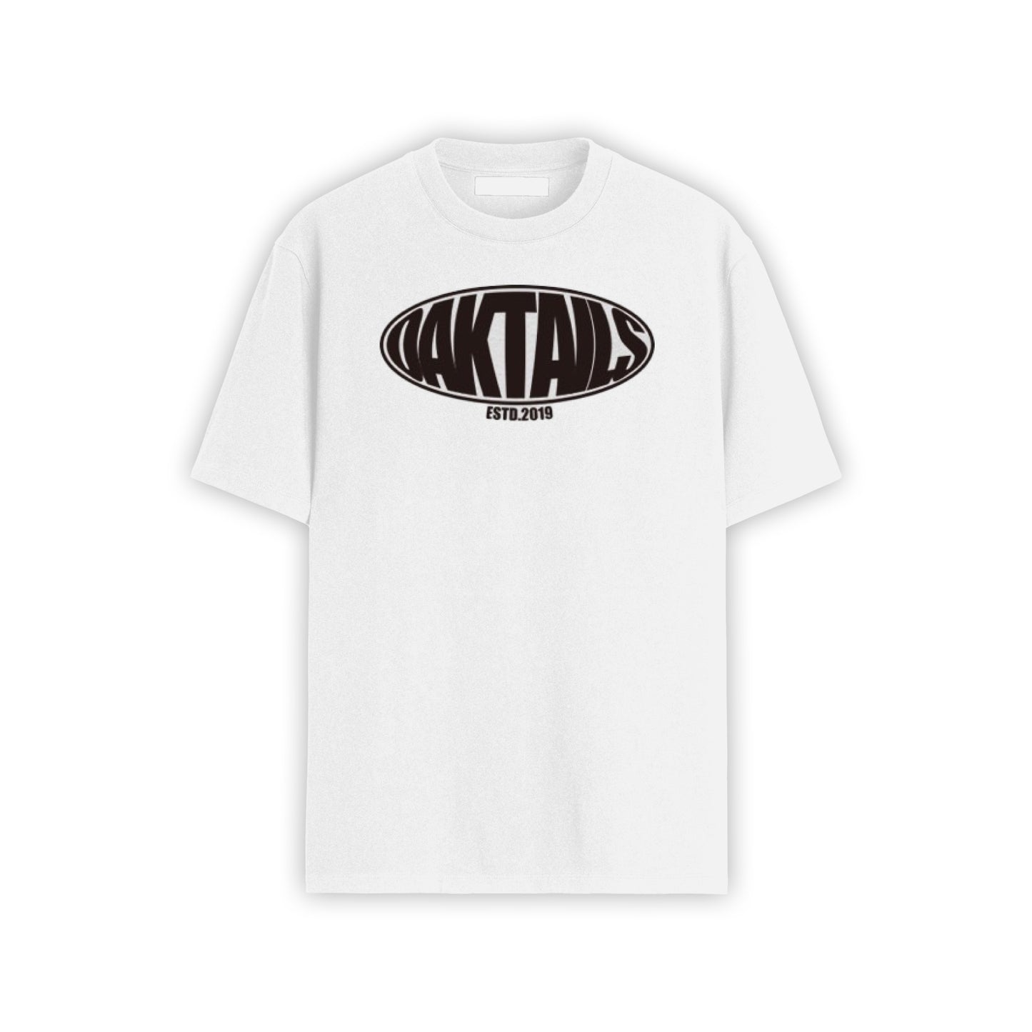 OAKTAILS WARP LOGO TEE