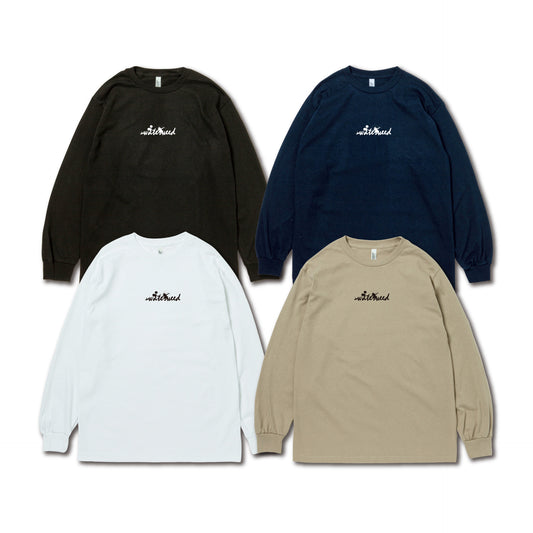 【受注/Pre-order】Classic Logo 刺繍  L/S T-shirt