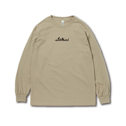 【受注/Pre-order】Classic Logo 刺繍  L/S T-shirt