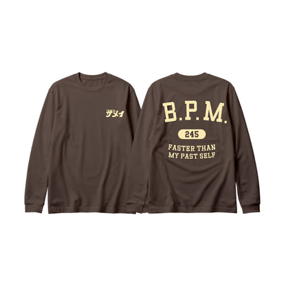 L/S T-Shirt "B.P.M."