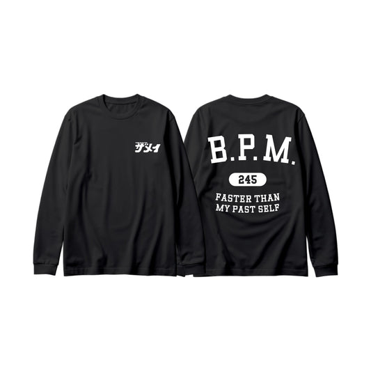 L/S T-Shirt "B.P.M."