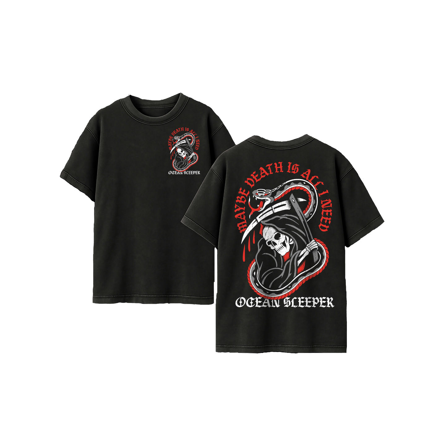 Ocean Sleeper REAPER SNAKE TEE