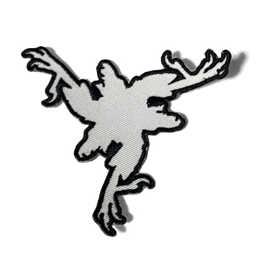 AMENRA LOGO PATCH WHITE